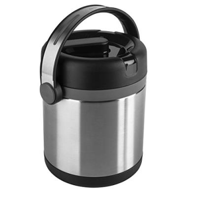 Emsa 509244 mobility- récipient alimentaire isotherme 1.2l 1 compartiment 100% hermétique acier/noir/anthracite