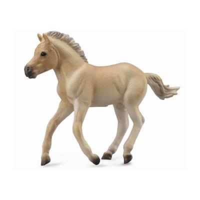 Figurine Cheval : Poulain Fjord isabelle brun Figurines Collecta