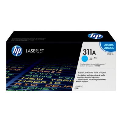 HP 311A - cyaan - origineel - LaserJet - tonercartridge (Q2681A)