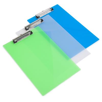 Porte-Bloc Givré Transparent pour A4 Coloris aléatoire