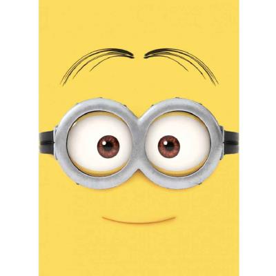 Tapis Les Minions Tête 95 x 133cm