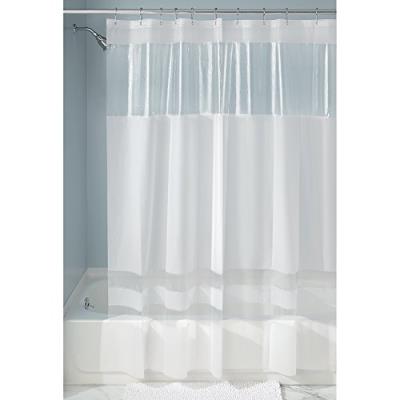 Interdesign 09423eu hitchcock rugby rideau de douche à bandes eva givre 183 x 183 cm