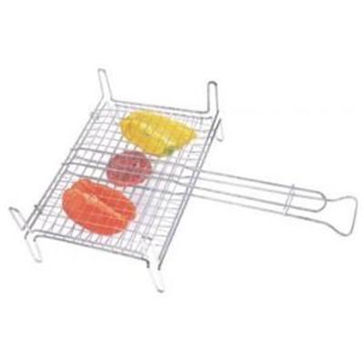 Ustensiles et accessoires de cuisine - grill double acier chrome 35x40cm avec pied ( FIL-264-12 )