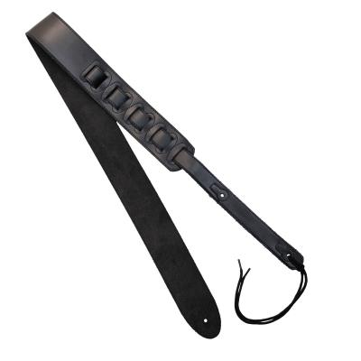 Accessoires guitares EAGLETONE GS600 BLACK - CUIR Sangles et courroies