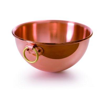 Bassine à blanc d'oeuf à anneaux Mauviel cuivre 30cm - M'Passion