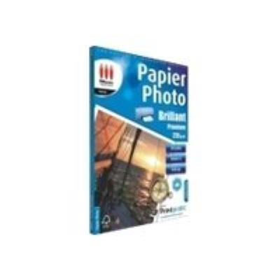 Micro Application Papier Photo BRILLANT PREMIUM - papier photo - 20 feuille(s)