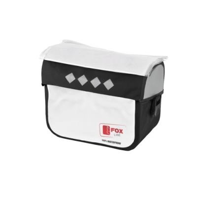Fox line sacoche avant pour vélo multicolore multi-coloured - white black 27 x 14 x 22 cm