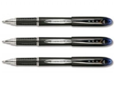 P12 UNI-BALL JETSTREAM ROLLER BALL BLEU