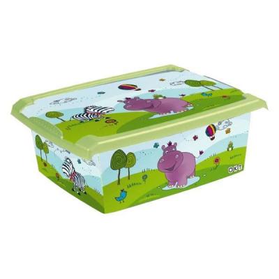PLASTOREX - PLASTOREX Boîte de rangement Hippo 10 L