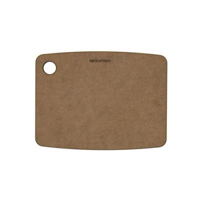 Topgourmet kitchen series planche à découper bois compressé 20 x 15 x 0,6 cm (marron muscade)