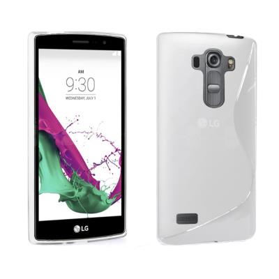 LG G4s BEAT Etui Housse de protection Silicone TPU Gel Pour LG G4S BEAT- TRANSPARENT + Film