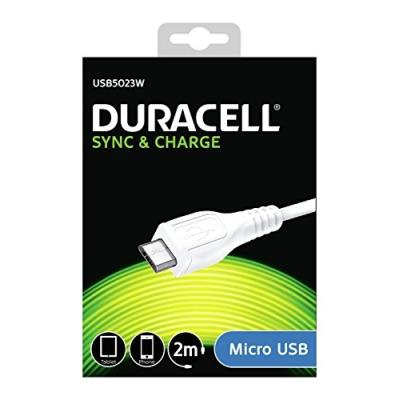 Duracell 2m usb - microusb (usb5023w)