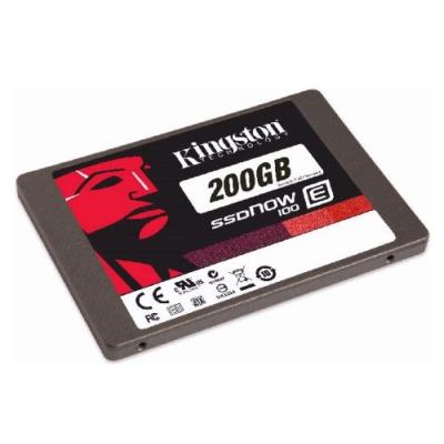 Kingston technology ssd e100 disque flash ssd interne 2,5 200 go usb 2.0 sata iii