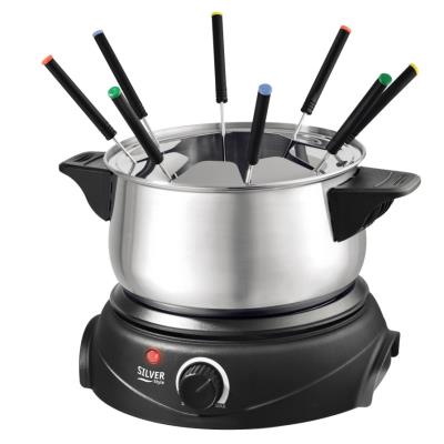 SILVER STYLE - Fondue 1500w 8 piques - 000533