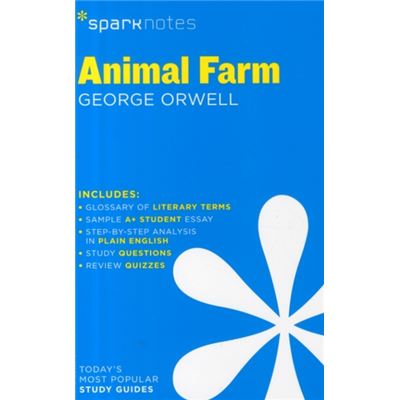 Animal Farm By George Orwell (Sparknotes Literature Guide) (Paperback)
