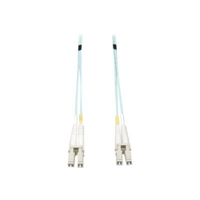 Tripp Lite 5M 10Gb Duplex Multimode 50/125 OM3 LSZH Fiber Patch Cable LC/LC Aqua 5 Meters - verbindingskabel - 5 m - aqua