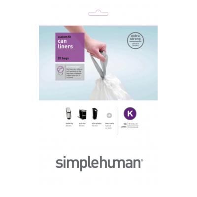 Sacs poubelle 38L-K, Simplehuman