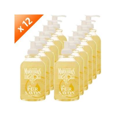 Le petit marseillais pur savon pompe 300ml (x12)