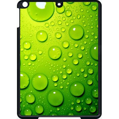Coque pour apple ipad air goutte d eau verte