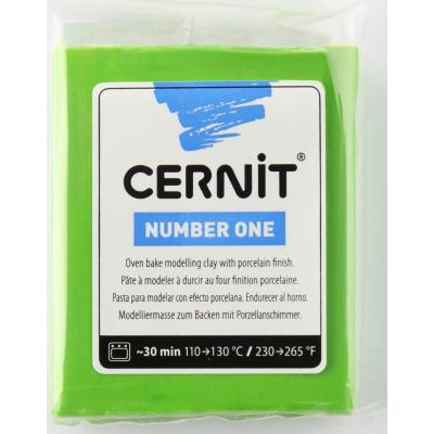 Pâte Cernit n°1 - 56 g - Vert clair (611) - Cernit
