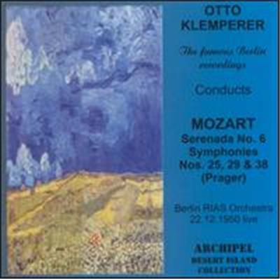 Mozart: Serenada No. 6; Symphonies Nos. 25, 29, 38 Prague