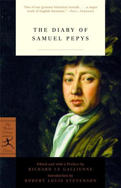 The Diary of Samuel Pepys, Modern Library Classics