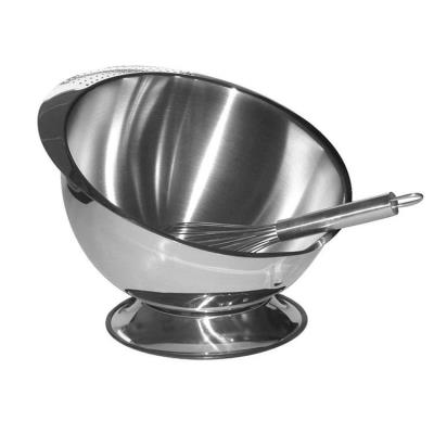 Cul de poule inox + fouet
