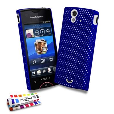 Coque ORIGINALE Ultra Fine Bleu , Alvéolia,  de MUZZANO pour XPERIA ST18   ST18A   ST18I ( SONY )