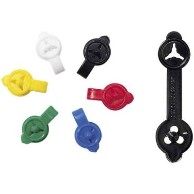 Laurel clips postaux beta, en pe, contenu: 1.000 pièces 0221-95