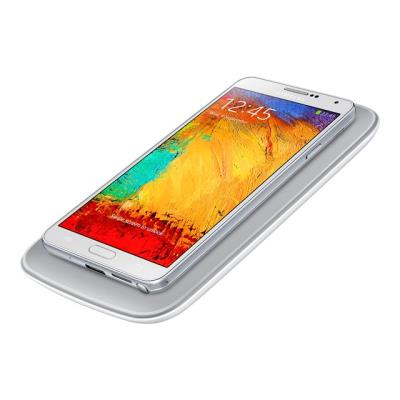Samsung Wireless Charging Kit EP-WN900 - - 650 mA - sur le câble : Micro-USB - blanc - pour Galaxy Note 3