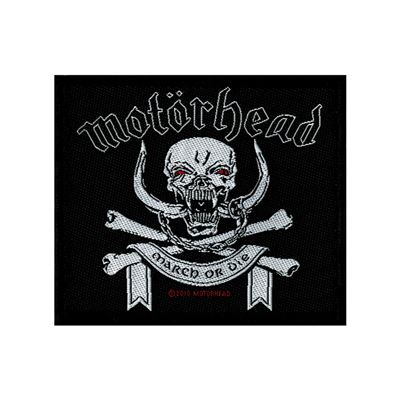 Patch Motorhead : March Or Die Sous Licence Officielle