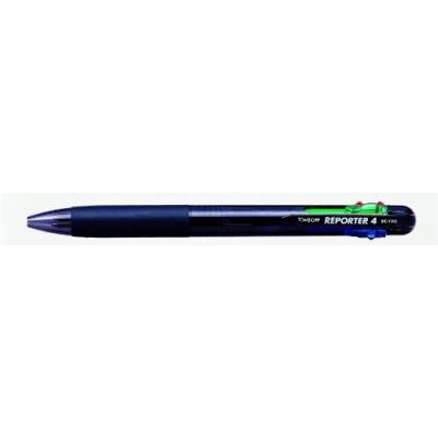 Tombow stylo à bille reporter 4, noir translucide bc-frc-12