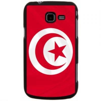 Coque rigide Galaxy Trend Lite S7390 Impression drapeau Tunisie