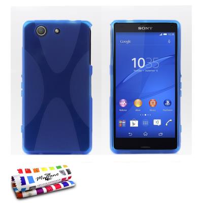 Coque Souple Ultra-Slim Le X Premium Bleu pour SONY XPERIA Z3 COMPACT