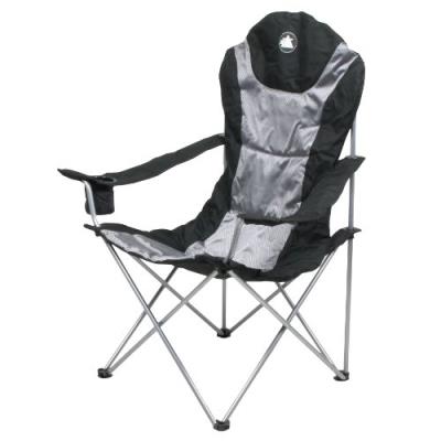 10t slimboy fauteuil de camping noir 75 x 60 x 109 cm