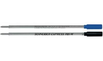 SCHNEIDER - Lot de 5 - Recharge Express 785 pour stylo à bille, M, noir en type Cross en paquet de 5 pièces -178601