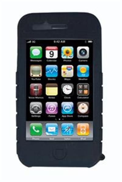 EXSPECT HOUSSE SILICONE NOIR IPHONE 3G -EX038IPHONE