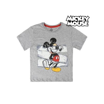 T shirt à manches courtes Enfant Mickey Mouse 73486 (Taille 7 ans)