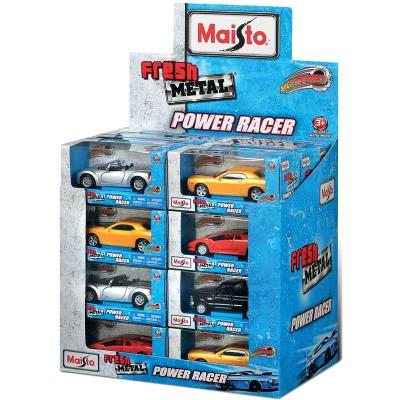 burago  /  mc groupe france - voiture po rf 1/40 ass (pre24)