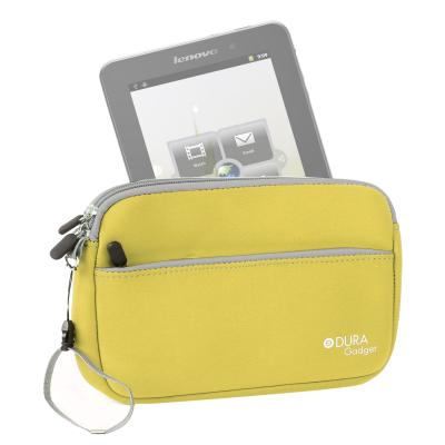 Etui jaune néoprene pour tablette Lenovo IdeaPad A1, A300 et A1000 7 pouces