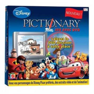 K8842 - Jeu D'Ambiance - Pictionary Dvd Disney