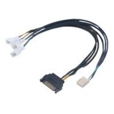 Akasa FLEXA FP3S - adapter voor ventilatorvermogen - 30 cm