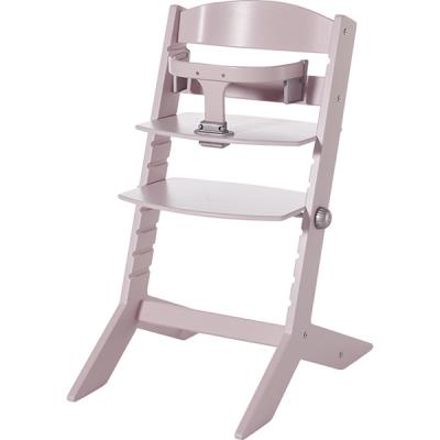 Chaise haute bébé Syt rose