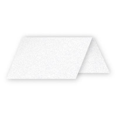 Pollen Marque-place 85x80 blanc irisé pqt 25