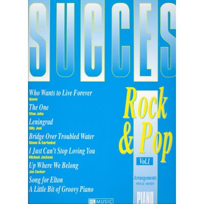 Partitions variété, pop, rock... LEMOINE HEUMANN HANS-GÜNTER - SUCCÈS ROCK AND POP VOL.1 - PIANO Piano