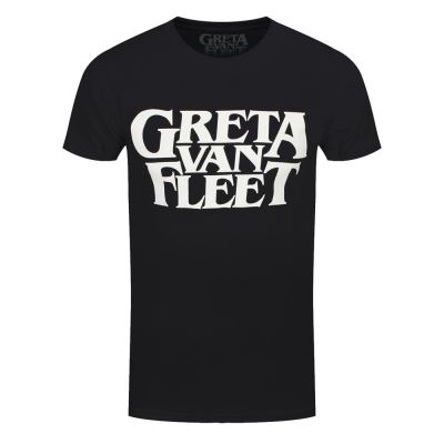 Greta Van Fleet T-Shirt Logo Homme Noir - Taille XXL