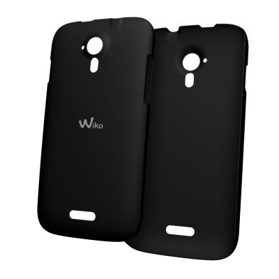 Wiko - Beschermhoes voor mobiele telefoon - zwart - voor Wiko CINK Five