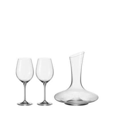 Leonardo 062060 set de 3 pièces vin rouge barcelona