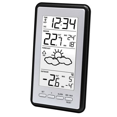 Station météo avec enregistrement min/max La Crosse Technology WS9130 Noir Argent