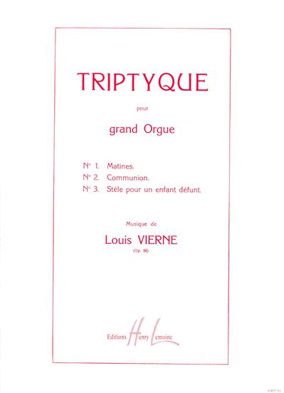 TRIPTYQUE OP 58